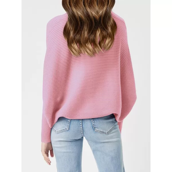 Girls Oversized Sweater Kids Fashion Batwing Sleeve Ribbed Knit Pullover Tops 5-14 Years