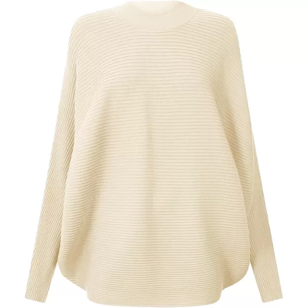 Girls Oversized Sweater Kids Fashion Batwing Sleeve Ribbed Knit Pullover Tops 5-14 Years