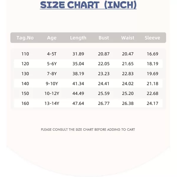 Haloumoning Girls Boho Summer Dresses Long Sleeve Square Neck Smocked Beach Dress Flowy A-line Maxi Dress 4-14 Years