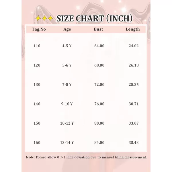 Haloumoning Girls Elegant Ruffle Sleeve Chiffon A-Line Swing Wedding Party Dress 4-14 Years