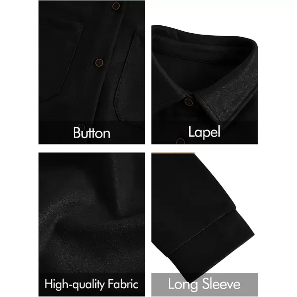 Haloumoning Girls' Shacket Button Down Lightweight Jacket Teen Girls Mid Length Oversized Trench Coat