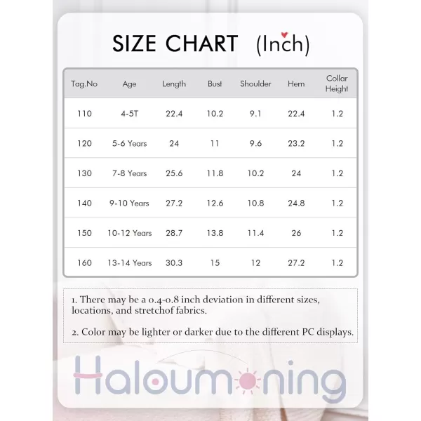 Haloumoning Girls Short Sleeve Mock Neck Dress Summer Casual Dresses A-Line Swing Elegant Sundress