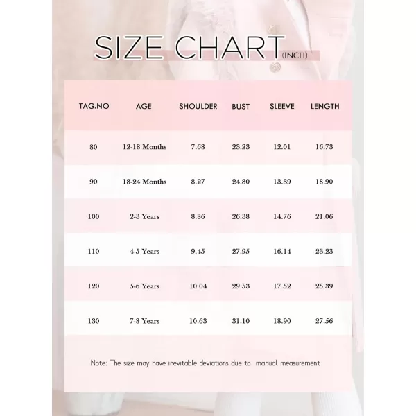 Haloumoning Toddler Girls Faux Fur Dress Coat Kids Winter Warm Jacket Long Sleeve Button Wool Coat 1-8 Years
