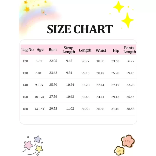 Haloumoning Girls Flare Jumpsuit Spaghetti Straps Dance Unitard Romper Kids Casual Playsuit