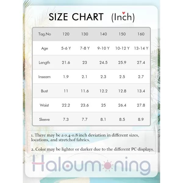 Haloumoning Girls Summer Rompers Puff Short Sleeve Square Neck Back Smocked Flowy Layered Cute Shorts Jumpsuit