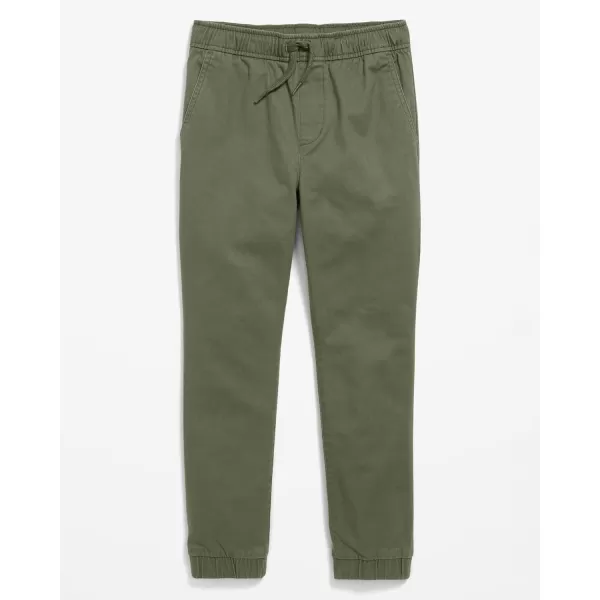 Boys Cargo Pants Kids Drawstring Elastic Waist Uniform Hiking Joggers Trousers with Pockets 5-14 Years