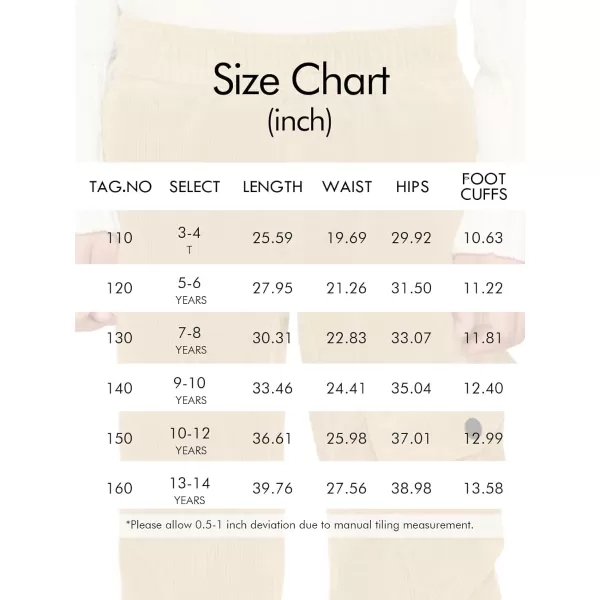 Haloumoning Boys Corduroy Pants Pull on Elastic Waist Slant Pocket Straight Leg Pants 3-14 Years
