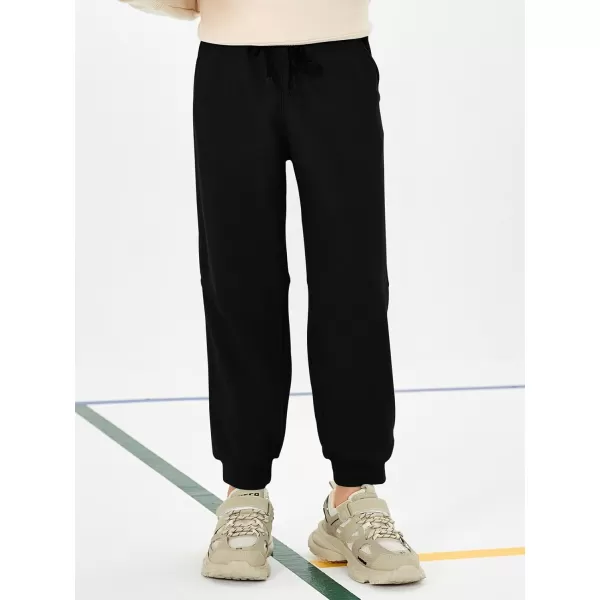 Haloumoning Boys Jogger Pants Kids Fashion Elastic Waist Drawstring Sweatpants with Pockets 5-14 Years