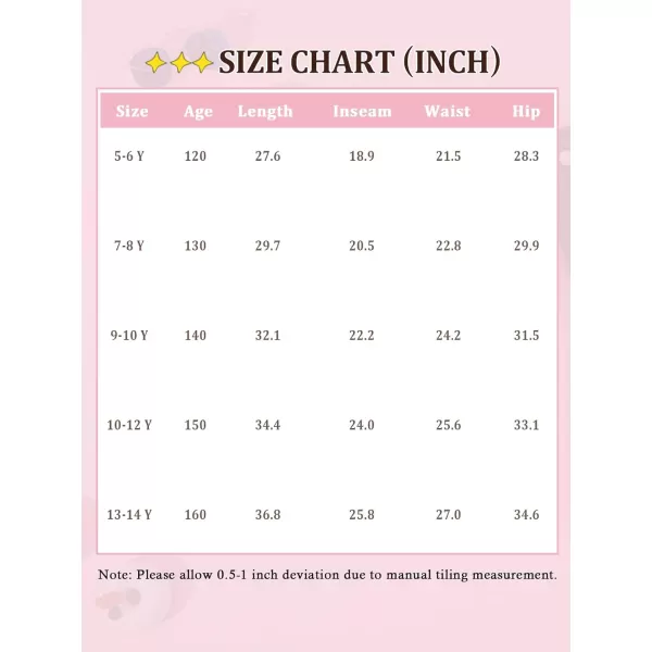 Haloumoning Girls Cargo Pants Kids Fashion Baggy Wide Leg Trousers with Pockets 5-14 Years