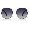 Silver Tortoise Frame Gray Gradient Lens