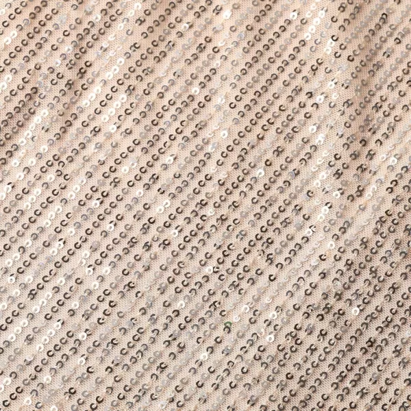 Girls Sequin Dress Halter Neck HandBeaded Tassel Elegant Birthday Wedding Party Maxi DressesChampagne
