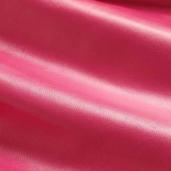 Girls and Toddlers Faux Leather Short SkirtsAll Season Basic SkirtsHot Pink