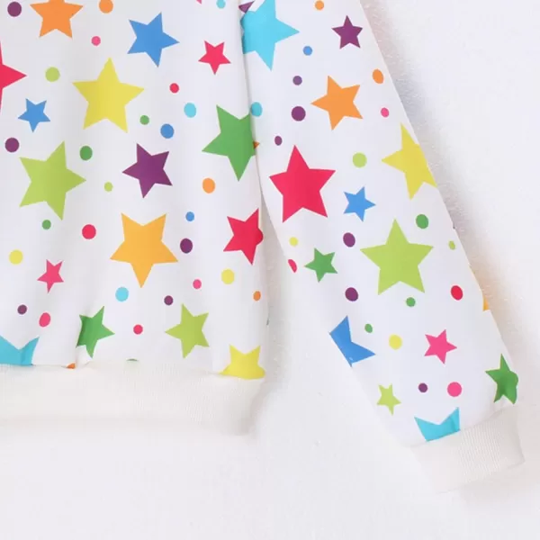 WELAKEN Girls and Toddlers Pullover Printed Hoodie Sweatshirt with Kangaroo PocketStar
