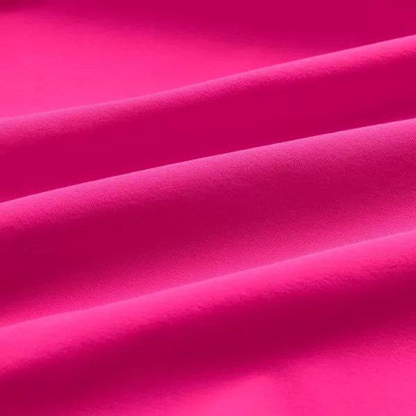 WELAKEN Lightweight Baggy Cargo Pants for Girls Toddler ampamp Kids WaterResistant Utility Parachute Pants with PocketsHot Pink