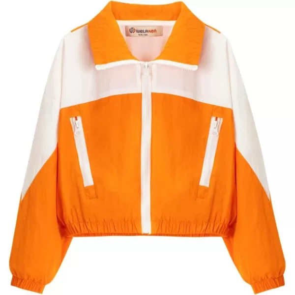 Block - Orange white