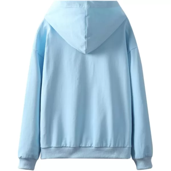 WELAKEN Girls Hoodies Sweatshirts Long Sleeves Pullover TopsPatchrainbow