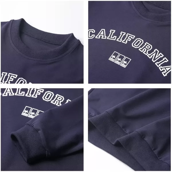 WELAKEN Girls Sweatshirts Long Sleeve Pullover Crewneck Tops ShirtsCalifornia