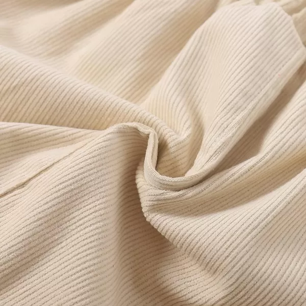 WELAKEN Girls and Toddlers Corduroy Short Mini SkirtAbeige