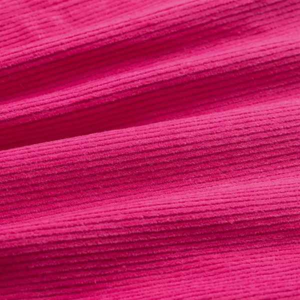 WELAKEN Girls and Toddlers Corduroy Short Mini SkirtHot Pink