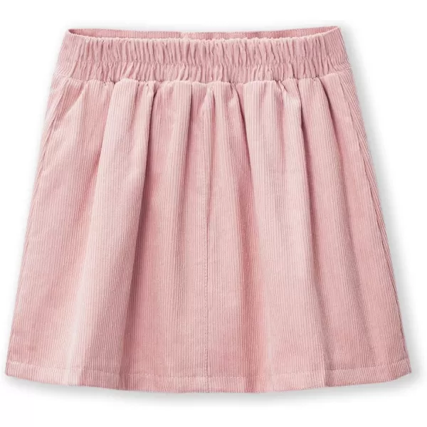 WELAKEN Girls and Toddlers Corduroy Short Mini SkirtPink