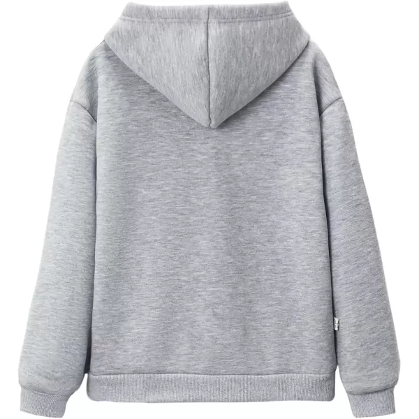 WELAKEN Unicorn Sweatshirts for Girls Toddler ampamp Kids II Little Girls Pullover Tops Sweaters ampamp HoodiesFleecegrey hello