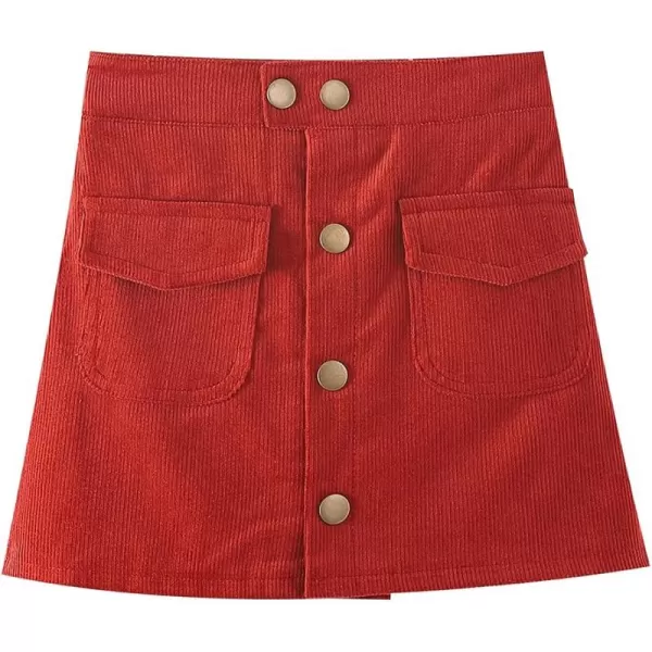 WELAKEN Girls and Toddlers Corduroy Short Mini SkirtHipred