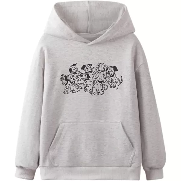 WELAKEN Unicorn Sweatshirts for Girls Toddler ampamp Kids II Little Girls Pullover Tops Sweaters ampamp HoodiesDogslight Grey