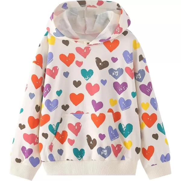 WELAKEN Unicorn Sweatshirts for Girls Toddler ampamp Kids II Little Girls Pullover Tops Sweaters ampamp HoodiesHearta