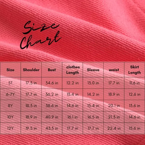 WELAKEN Denim Skirt Sets for Girls Kids ampamp Teen Jean Jacket  Mini Skirts II Girls Clothing SetsHot Pink