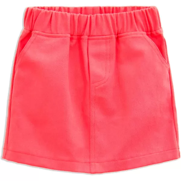 WELAKEN Denim Skirt Sets for Girls Kids ampamp Teen Jean Jacket  Mini Skirts II Girls Clothing SetsHot Pink