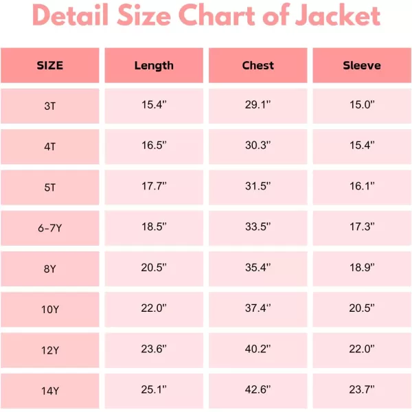 WELAKEN Floral Jacket for Girls Kids ampamp Toddler II Little Girls Lightweight Jackets OuterwearBlack