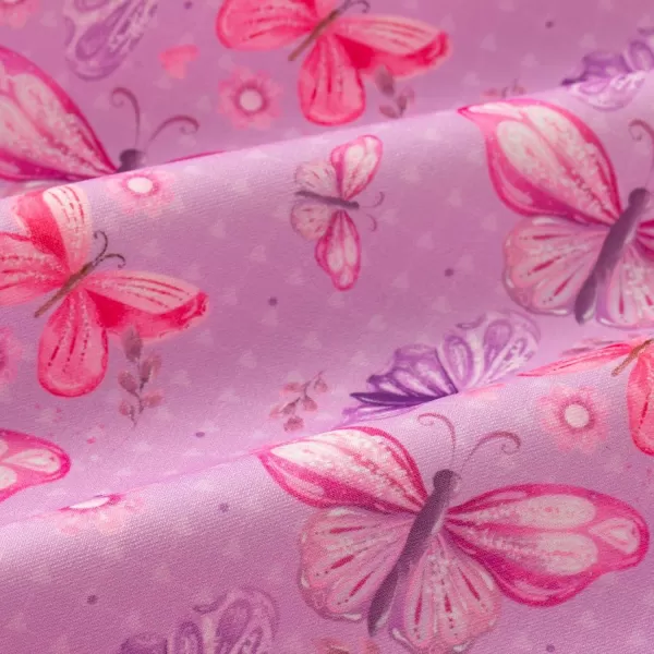 WELAKEN Floral Jacket for Girls Kids ampamp Toddler II Little Girls Lightweight Jackets OuterwearPurple butterfly