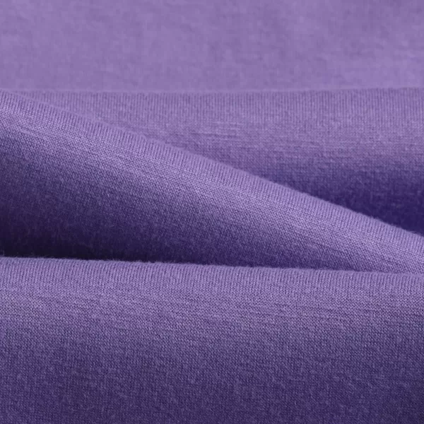 WELAKEN Girls Flare Sweatpants Elastic Waist Bootcut Casual Jogger Pants with PocketsPurple