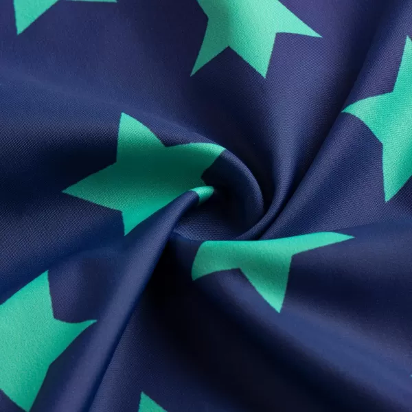 WELAKEN Lightweight Jacket for Boys Kids ampamp Toddler II Girls Print Waterresistant JacketBlue star