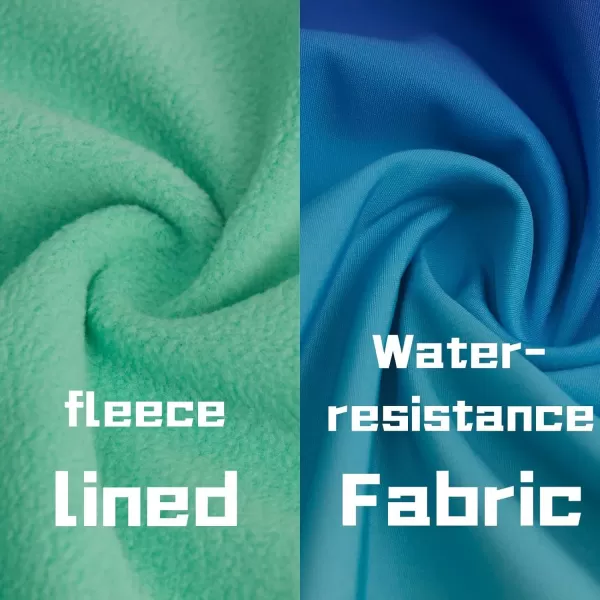 WELAKEN Fleece lined Jackets with WaterResistance Frabic for Kids ampamp Toddler II Girls Rain Jacket ampamp coatsGreen