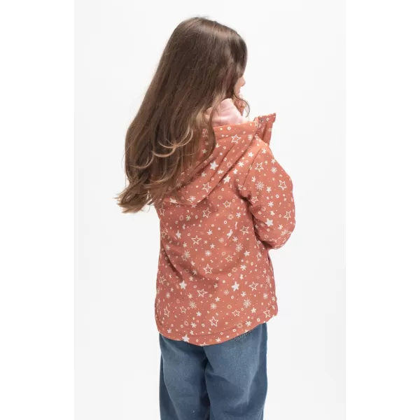 WELAKEN Fleece lined Jackets with WaterResistance Frabic for Kids ampamp Toddler II Girls Rain Jacket ampamp coatsStar