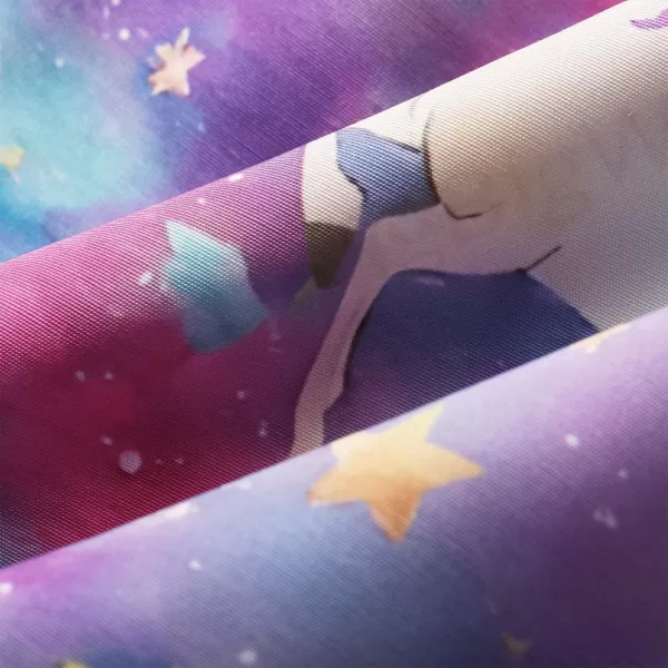WELAKEN Fleece lined Jackets with WaterResistance Frabic for Kids ampamp Toddler II Girls Rain Jacket ampamp coatsUnicorn purple