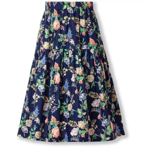 Floral Long Skirt for Girls Toddler ampamp Kids ampamp Teens II Girls ALine Maxi SkirtsFloralh