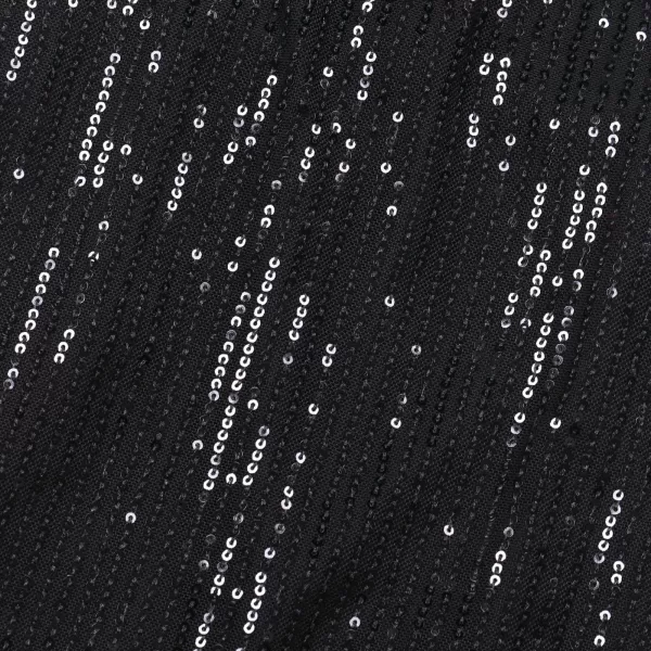 Girl Sequin Dress Kids Sparkle Sleeveless Tulle Party Prom Mesh DressBlack