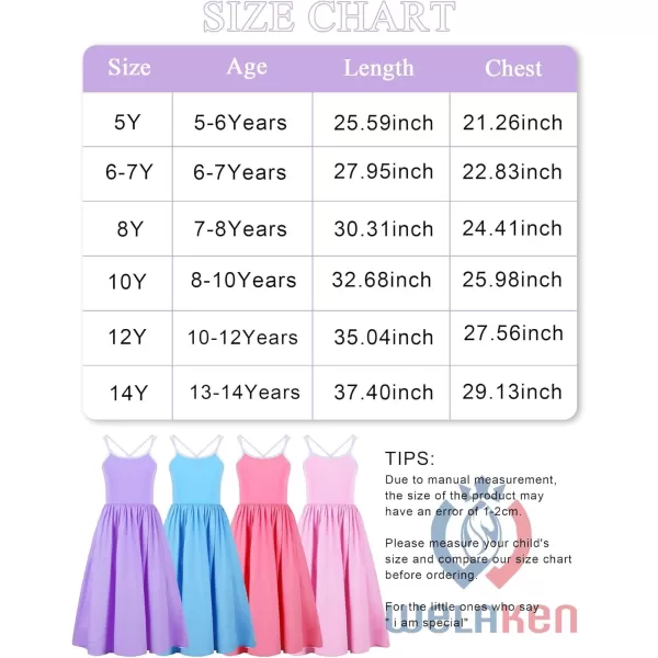imageGirls Spaghetti Strap Dress Ruffle Midi Casual School Party Dresses with PocketsBlack