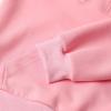 imageWELAKEN Girls Sweatshirt Half Zip Mock Neck Long Sleeve Pullover Sweatshirts with PocketPink