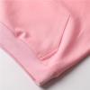 imageWELAKEN Girls Sweatshirt Half Zip Mock Neck Long Sleeve Pullover Sweatshirts with PocketPink