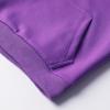 imageWELAKEN Girls Sweatshirt Half Zip Mock Neck Long Sleeve Pullover Sweatshirts with PocketPurple