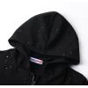 imageWELAKEN Girls Zip Up Hoodie Sweatshirt with Pockets Long Sleeve Jacket OutfitsBlack