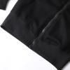 imageWELAKEN Girls ZipUp Hoodie Sweatshirt Kids Long Sleeve Hooded Sweatshirt with PocketsBlack