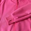 imageWELAKEN Girls ZipUp Hoodie Sweatshirt Kids Long Sleeve Hooded Sweatshirt with PocketsHot Pink