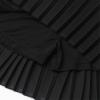 imageWELAKEN Girls Pleated Skirt Flowy Elastic Waist Chiffon Athletic SkortsBlack