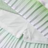 imageWELAKEN Girls Pleated Skirt Flowy Elastic Waist Chiffon Athletic SkortsGreen