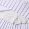 imageWELAKEN Girls Pleated Skirt Flowy Elastic Waist Chiffon Athletic SkortsWhite