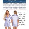 imageLeikar Silk Pajamas For Women Button Down Pajamas Satin PJ Set Soft SleepwearLavender